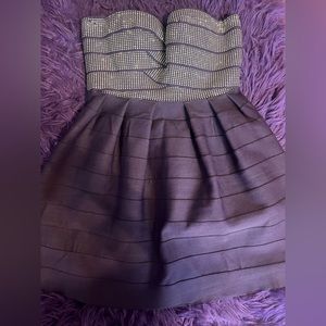 Strapless Bebe dress